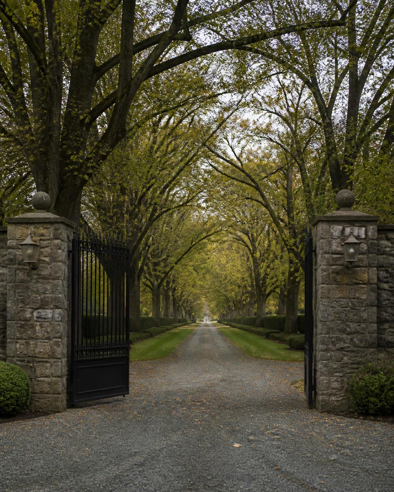 Representative imagery — estate entry