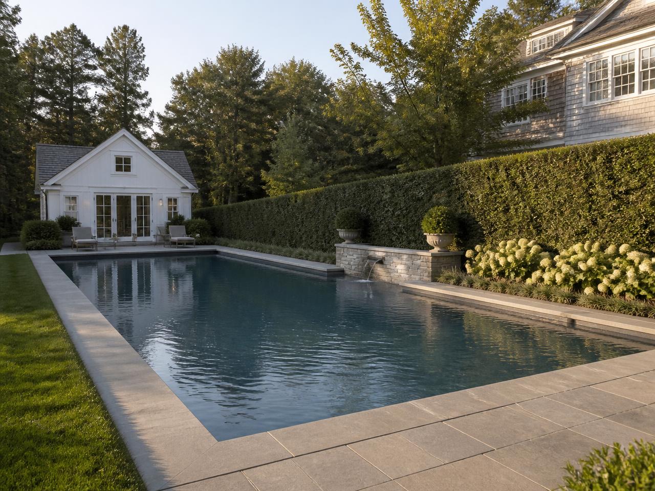 Representative imagery — pool & terrace